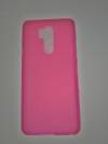 Back Cover Silicone 0.3mm Transparent for LG G7 (pink) (OEM)